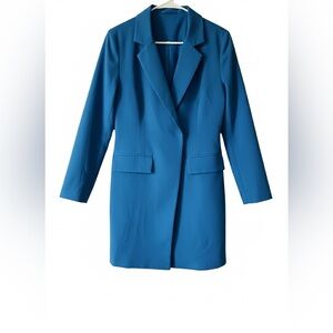 SHEIN Vibrant Blue Blazer